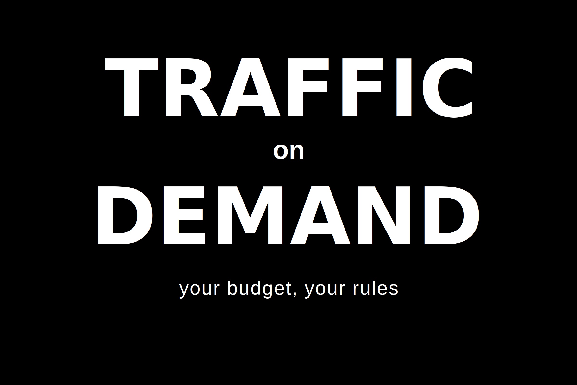 PPC delivers traffic on demand - your budget controls your visibility